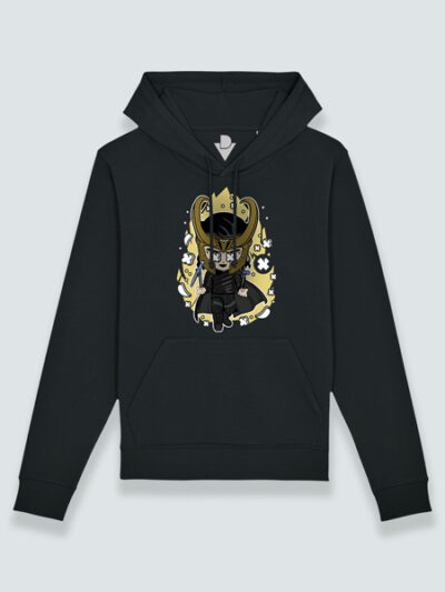 Sudadera con capucha Loki cabezón