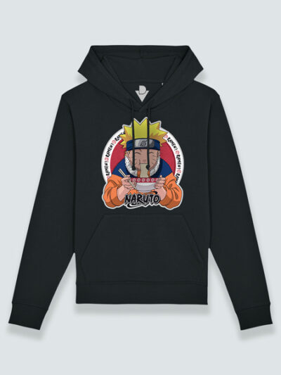 Sudadera con capucha Naruto comiendo ramen