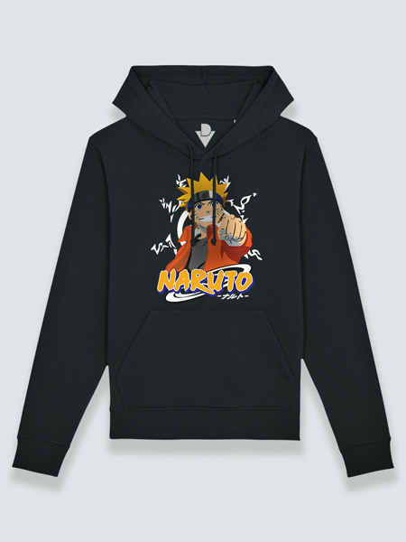 Sudadera con capucha Naruto joven promesa