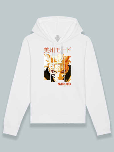 Sudadera con capucha Naruto modo biju