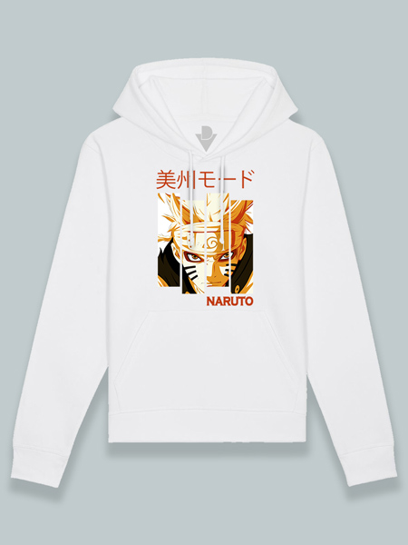 Sudadera con capucha Naruto modo biju