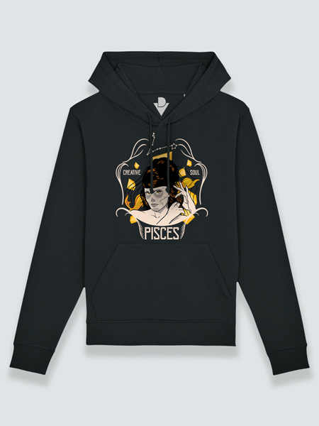 Sudadera con capucha Piscis