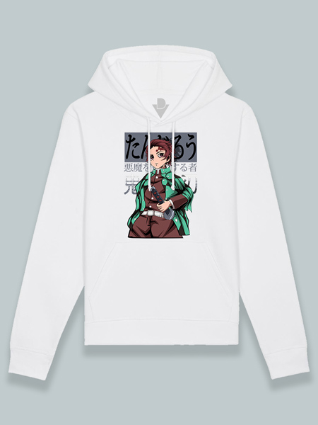 Sudadera con capucha Tanjiro con katana Demon slayer