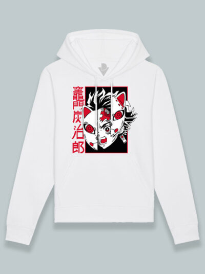 Sudadera con capucha Tanjiro con máscara Demon slayer