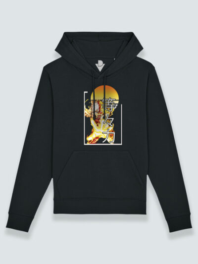 Sudadera con capucha Todoroki puesta de sol