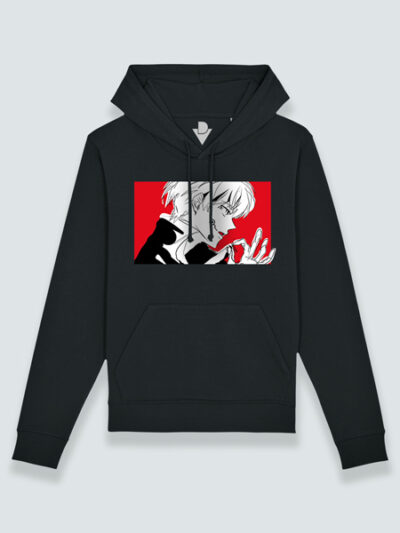 Sudadera con capucha Toge Inumaki fondo rojo