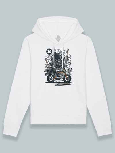 Sudadera con capucha Vader motociclista