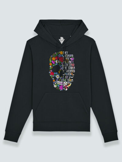 Sudadera con capucha calavera susurro