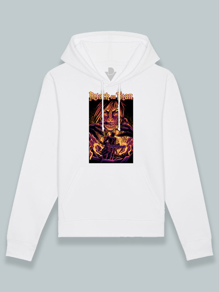 Sudadera con capucha diseño Attack on titan