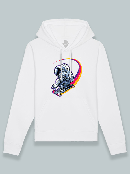 Sudadera con capucha estela astronáutica