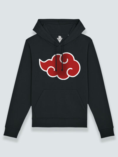 Sudadera con capucha logo akatsuki Naruto