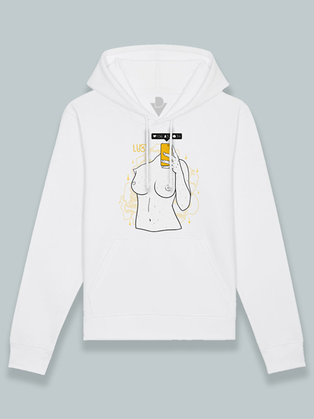 Sudadera con capucha lujuria