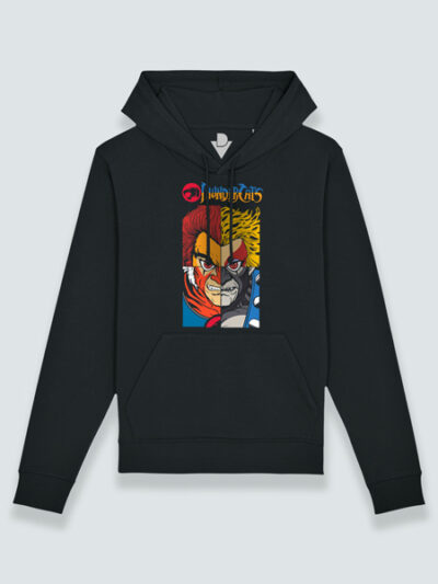 Sudadera con capucha mural caras Thundercats