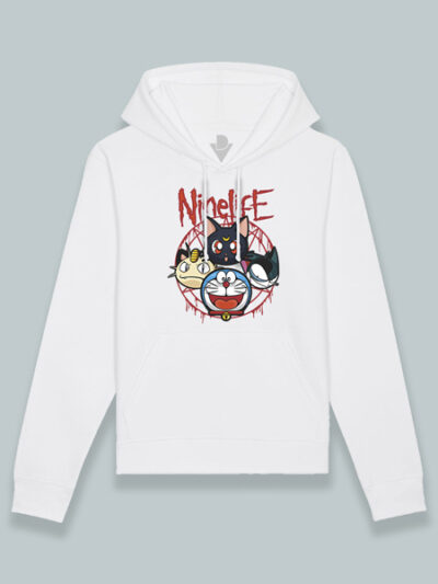 Sudadera con capucha neko team