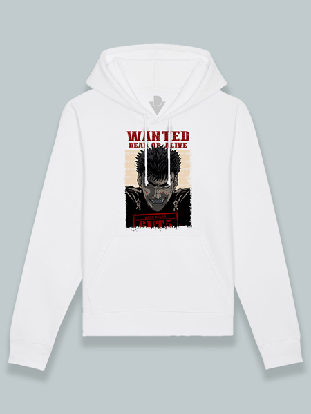 Sudadera con capucha se busca a Guts
