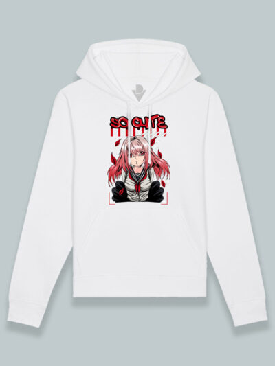 Sudadera con capucha waifu so cute
