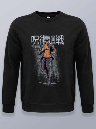 Sudadera sin capucha Gojo Satoru Jujutsu Kaisen