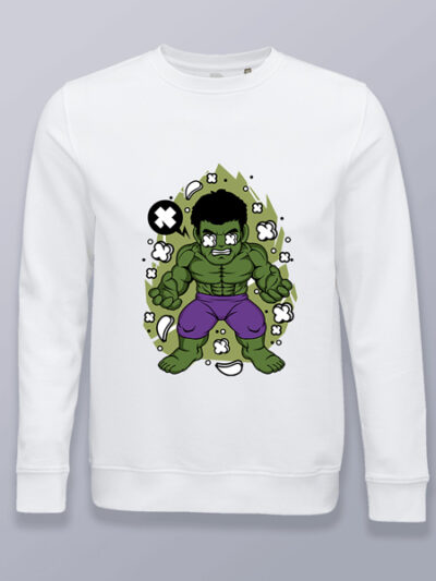 Sudadera sin capucha Hulk