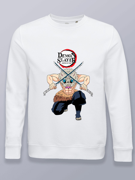 Sudadera sin capucha Inosuke en guardia Demon slayer