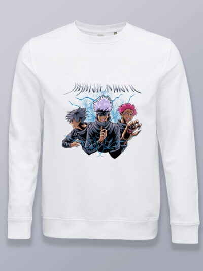 Sudadera sin capucha Jujutsu Kaisen crew