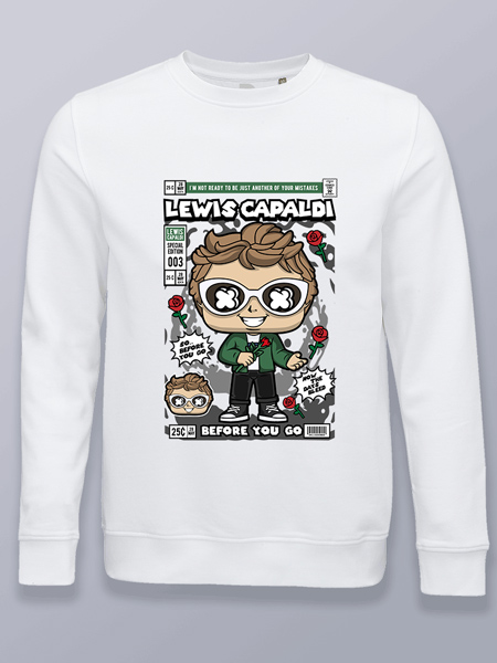 Sudadera sin capucha Lewis Capaldi