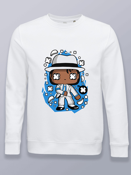 Sudadera sin capucha Michael Jackson cabezón