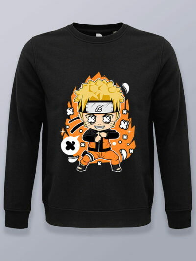 Sudadera sin capucha Naruto cabezón