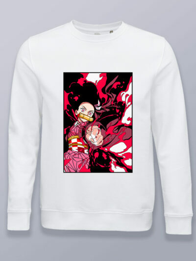 Sudadera sin capucha Nezuko gore
