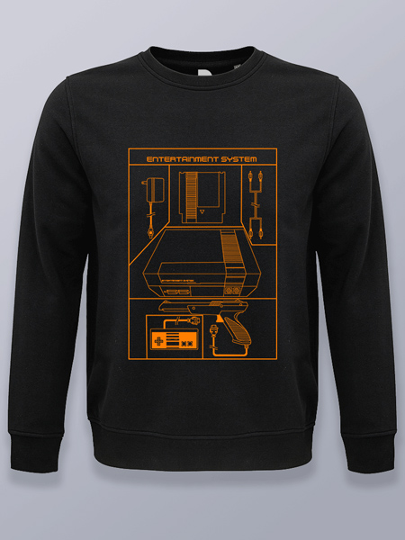 Sudadera sin capucha Nintendo Entertainment System