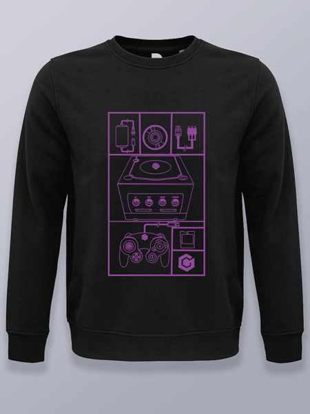 Sudadera sin capucha Nintendo Game Cube