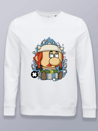 Sudadera sin capucha Obélix cabezón
