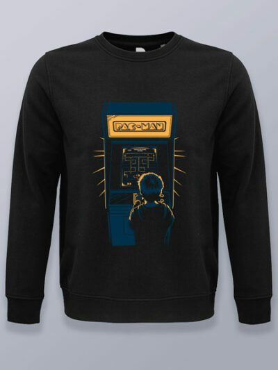 Sudadera sin capucha Pac-Man arcade