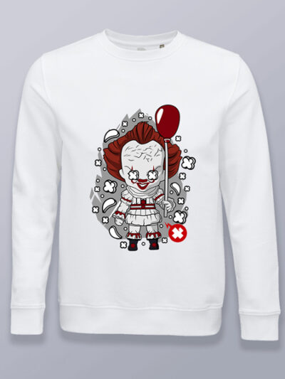 Sudadera sin capucha Pennywise cabezón
