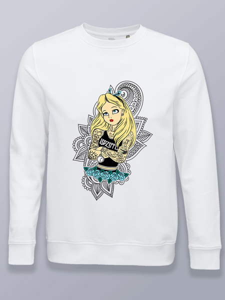 Sudadera sin capucha Rock Alicia