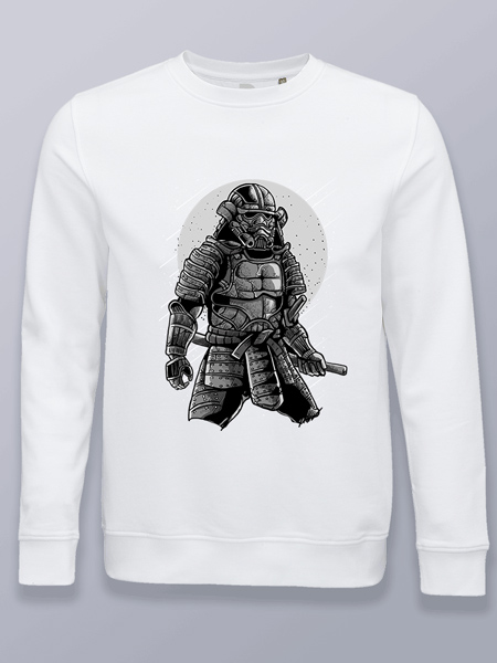 Sudadera sin capucha samurai galáctico
