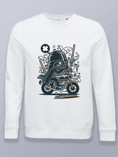 Sudadera sin capucha Vader motociclista