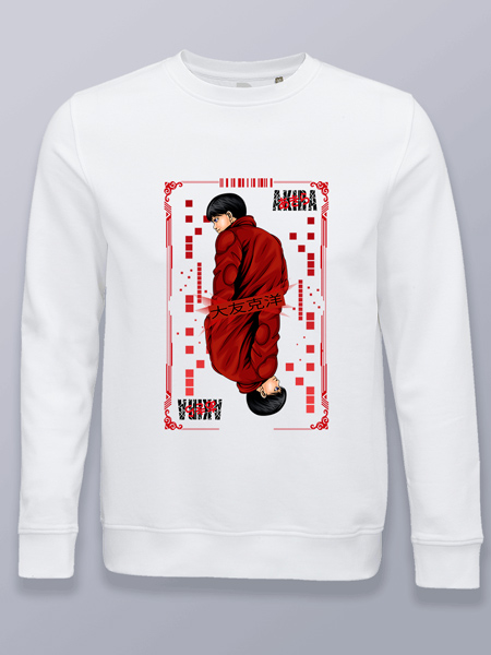 Sudadera sin capucha carta Akira