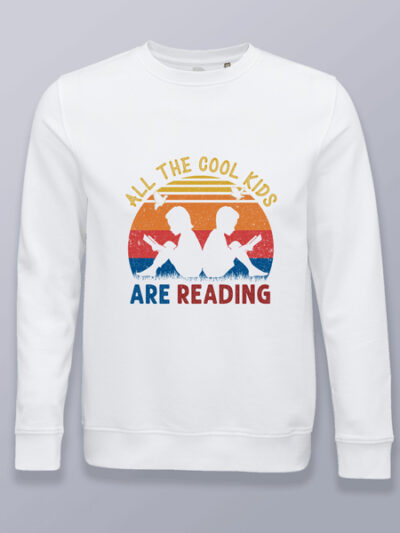 Sudadera sin capucha chicos leyendo