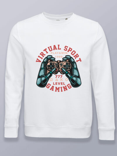 Sudadera sin capucha deporte virtual
