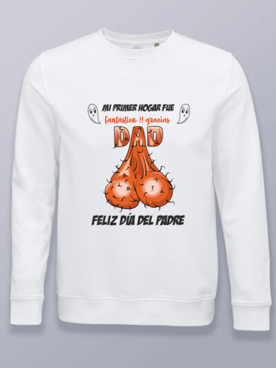 Sudadera sin capucha día del padre primer hogar