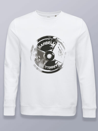 Sudadera sin capucha disco de 45 libras