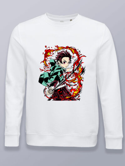 Sudadera sin capucha en guardia Demon Slayer