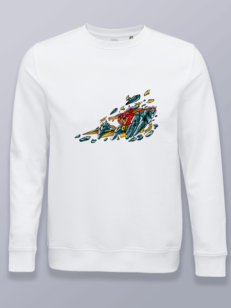 Sudadera sin capucha King of iron