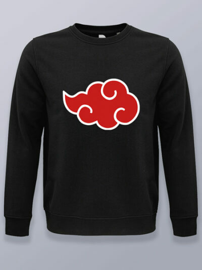 Sudadera sin capucha logo akatsuki Naruto