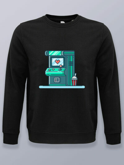 Sudadera sin capucha máquina arcade
