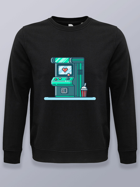 Sudadera sin capucha máquina arcade