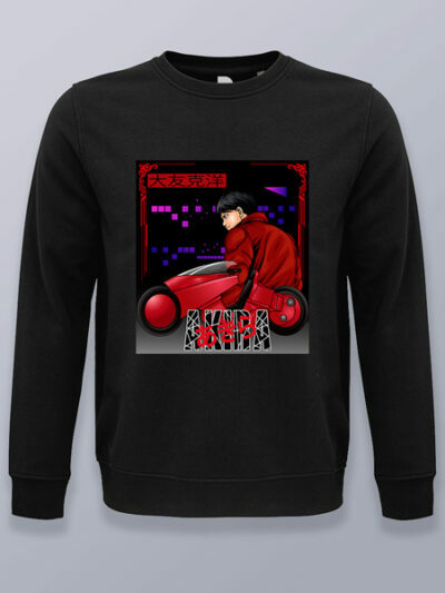Sudadera sin capucha moto Akira