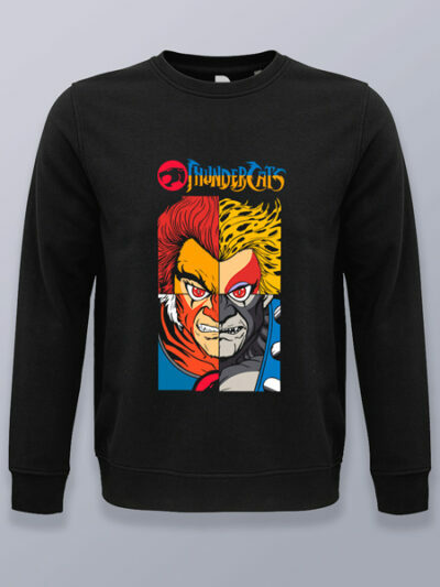 Sudadera sin capucha mural caras Thundercats