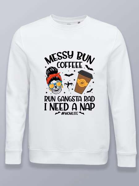 Sudadera sin capucha necesito una siesta