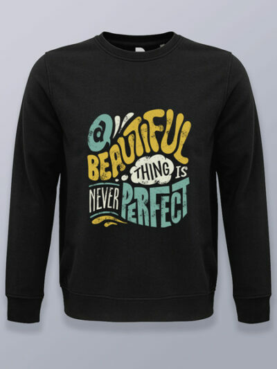 Sudadera sin capucha nunca es perfecto